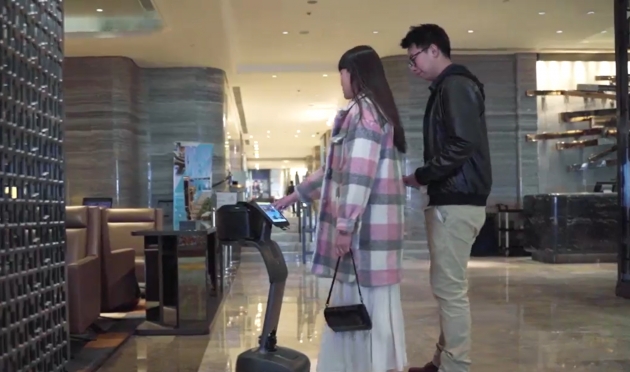 temi入职帝京酒店 缩减客人的排队时间