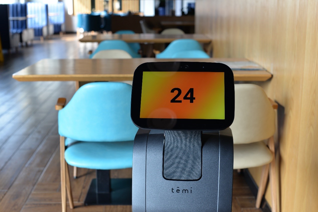 智慧餐厅 | 智能餐厅助理 temi机器人为餐饮业支招